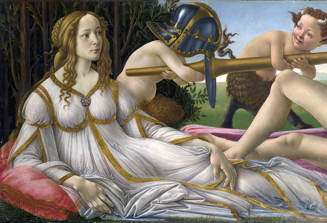 Historia de la Venus de Boticelli y su broche - Venus y Marte - Joyas Historicas en Vintage By Lopez-Linares