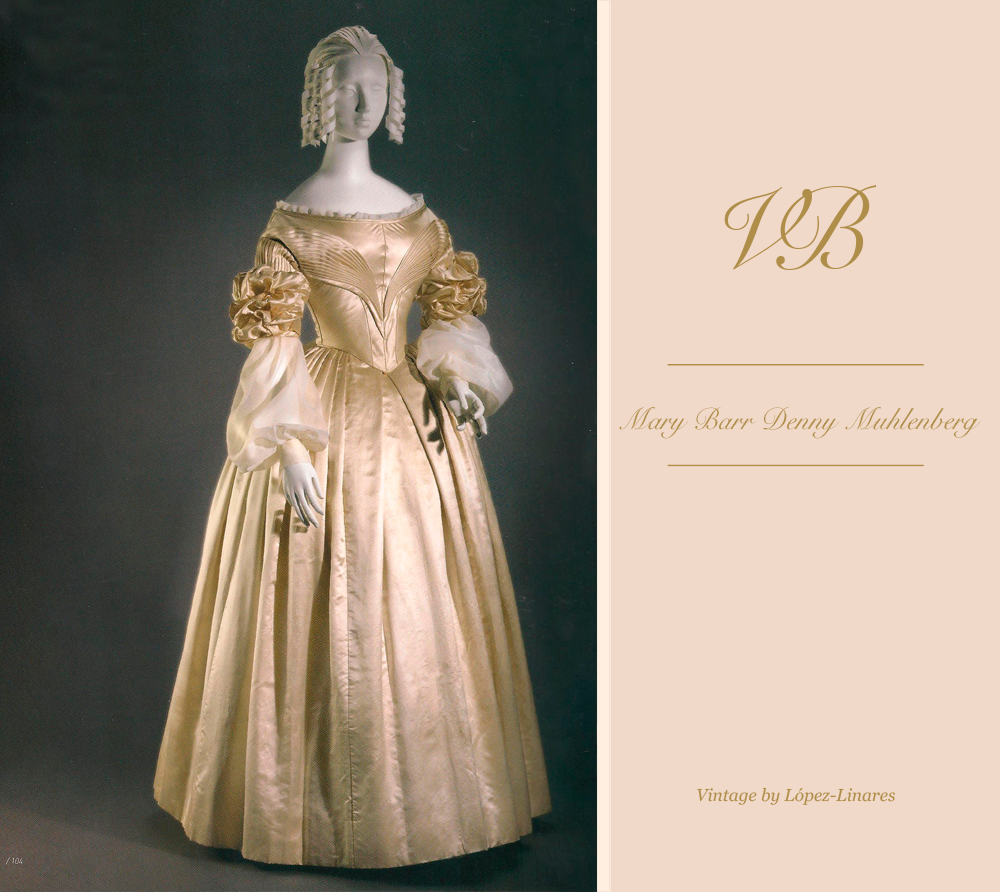 Vestido de novia de Mary Muhlenberg tras el retoque Vintage By López Linares