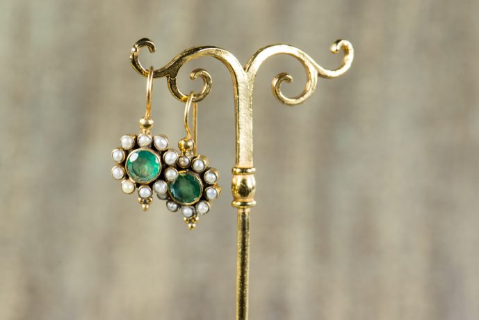 Pendientes Cyrano Verde